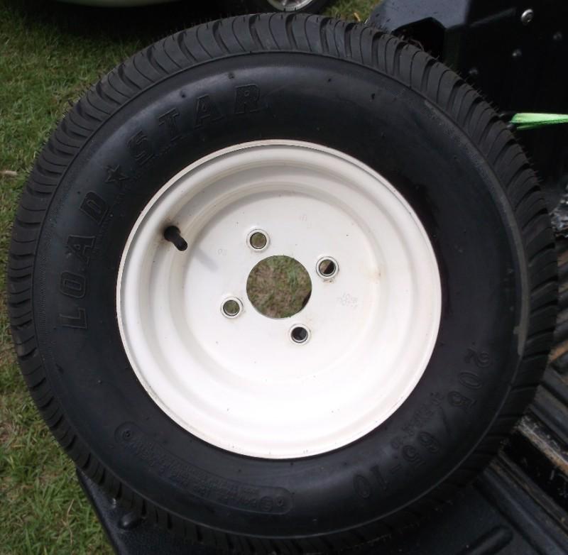 205/65-10 (20.5x8.00-10) load range e bias ply trailer tire - loadstar 4 lug