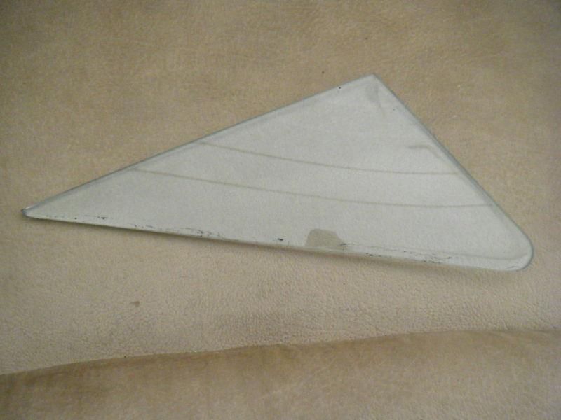 1965 1966 1967 1968 mustang wing vent window glass clear lh oem
