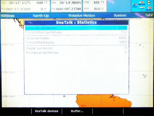Raymarine E120 Classic Display Unit -E02013- w/ Bezel & Sun Cover Tested, US $799.99, image 3