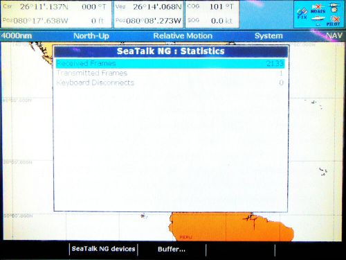 Raymarine E120 Classic Display Unit -E02013- w/ Bezel & Sun Cover Tested, US $799.99, image 4