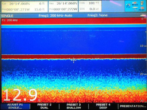 Raymarine E120 Classic Display Unit -E02013- w/ Bezel & Sun Cover Tested, US $799.99, image 15