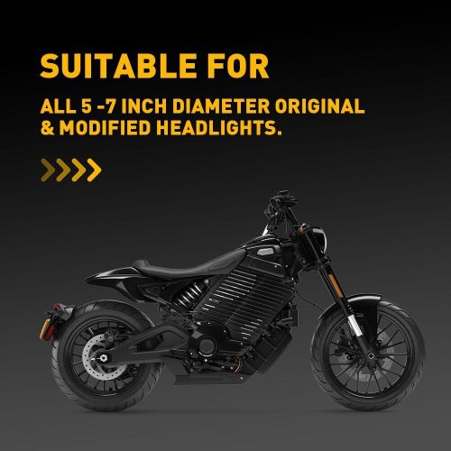 Universal Motorcycle Windshield Clear Windscreen Flyscreen w/Mount Bracket 5"-7", US $20.99, image 6