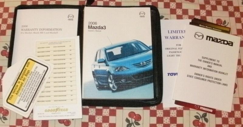 Mazda 6 2006 Owners Manual With Case And Quick Tips, US $13.99, image 2