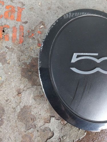 Fiat 500 Logo wheel centre cap black - BF22 #Fi4, US $, image 4