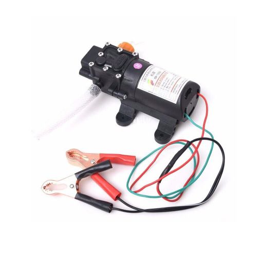 12v motor oil fluid extractor electric siphon transfer change pump 60w durable