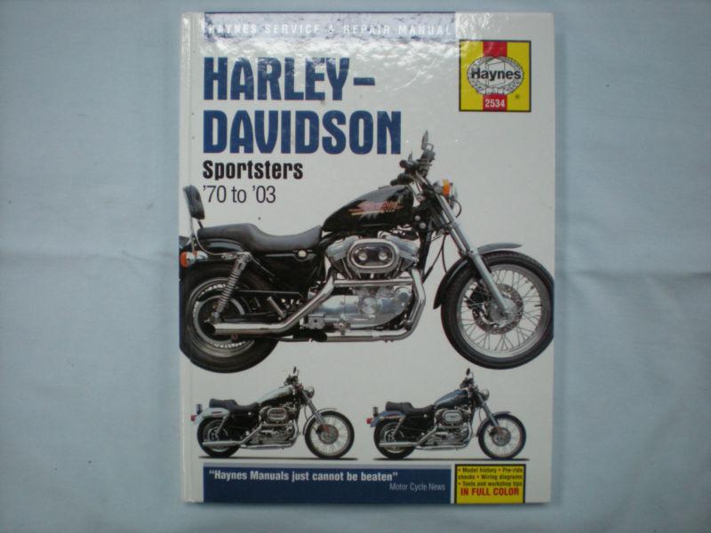 Harley-davidson sportster 1970-2003 by tom schauwecker (2004, hardcover,...