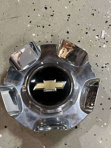 2009-2011 Chevy Avalanche Chrome Black Center Cap 7.5" Factory OEM 9597345, US $25.00, image 2
