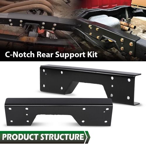 Fit For 1988-1998 Chevy/GMC C1500 Bolt-on Rear Axle Lowering C-Notch Bracket Kit, US $63.69, image 4