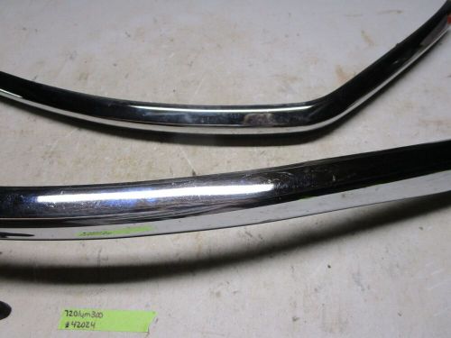Vintage 72 Ski Doo Olympique 299 300 Snowmobile Chrome Front Bumper, US $99.99, image 3