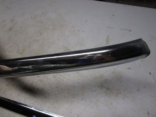 Vintage 72 Ski Doo Olympique 299 300 Snowmobile Chrome Front Bumper, US $99.99, image 5