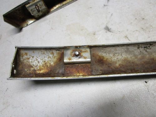 Vintage 72 Ski Doo Olympique 299 300 Snowmobile Chrome Front Bumper, US $99.99, image 10