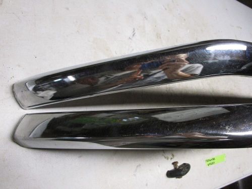 Vintage 72 Ski Doo Olympique 299 300 Snowmobile Chrome Front Bumper, US $99.99, image 14
