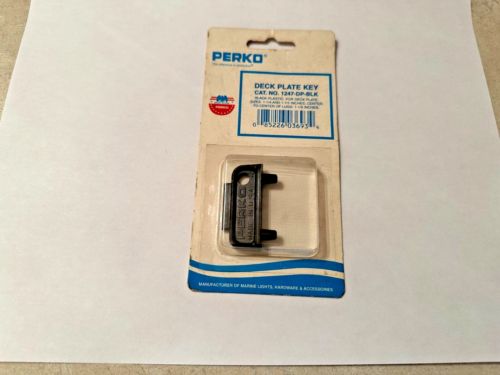 Perko Boat Gas Deck Plate Key 1247DPBLK | 1 3/4 Inch Black Polymer NEW IN PACK, US $11.99, image 3
