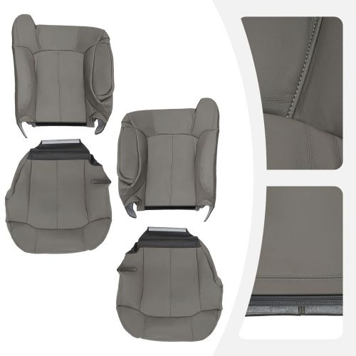 Front Seat Covers, Driver and Passenger Side Replacement Seat Cover, PU Grey, US $79.02, image 16