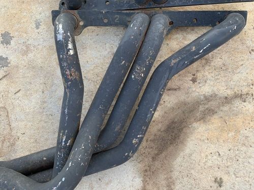 Chevy gm 66-87 small block v8 exhaust headers 3 inch collector good used
