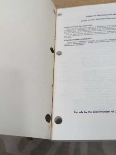 Airman's Information Manual 1988 March FAA, US $8.64, image 6