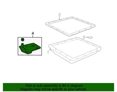 Genuine GM Automatic Transmission Fluid Filter 24295812, US $21.87, image 2