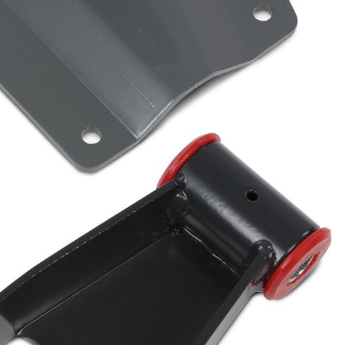 Fit for 99-06 chevy silverado 1500 gmc sierra 4&#034; drop kit rear shackles &amp; hang