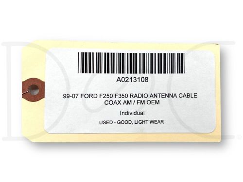 99-07 Ford F250 F350 Radio Antenna Cable Coax AM / FM OEM, US $30.00, image 5