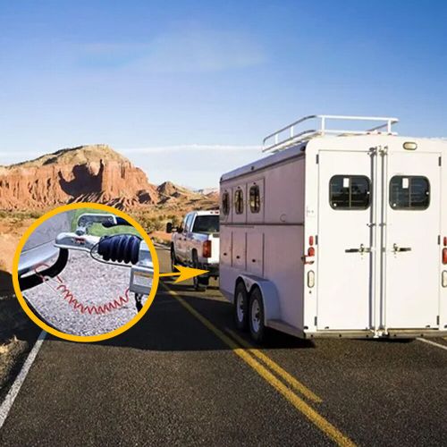 AUXITO Trailer Breakaway Cable 6' Coiled Safety Cables For RV, US $12.29, image 2