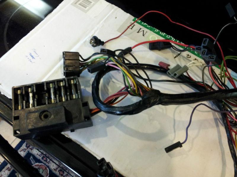  1966 dodge charger, under dash wiring harness, used, vg to ex.condition