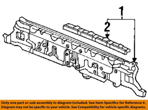 Honda oem 66100s9aa00zz rear body-rear body panel