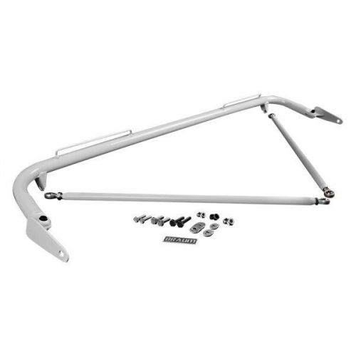 Braum 48-51 Inches Racing Harness Bar System White Gloss Universal BRHB-48WG, US $199.99, image 2