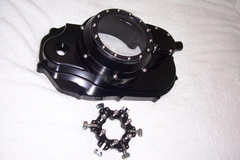 Buy YAMAHA BANSHEE EXTREMELY LEXAN ATV CLUTCH COVER LOCKOUT BLACK ANODIZED in Anaheim
