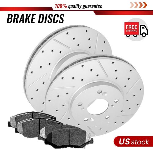 Front Disc Brake Rotors and Ceramic Brake Pads Kit for 2003 - 2008 Honda Pilot, US $87.09, image 10