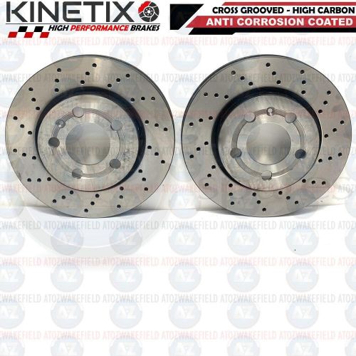For Audi TT 3.2 VR6 Front Rear Cross Drilled Performance Brake Discs 334mm 256mm, US $, image 3