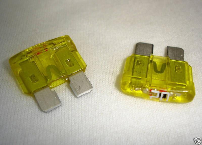 Buy Smart Glow 20 Amp ATC / ATO Fuses With Indicator Light, Pack of 2