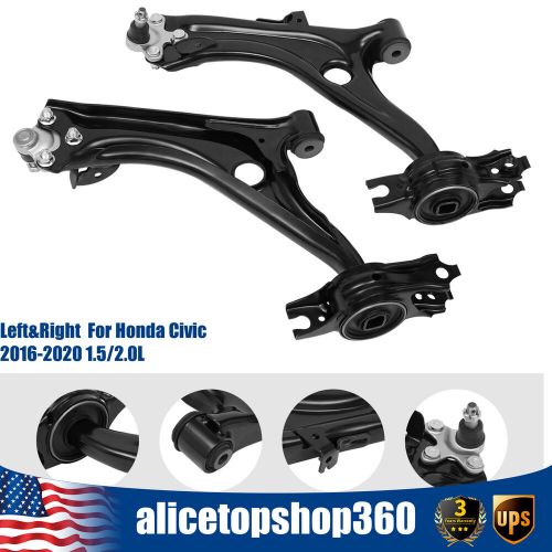 Left&Right Front Lower Control Arm Ball Joint for Honda Civic 2016-2020 1.5/2.0L, US $95.06, image 13