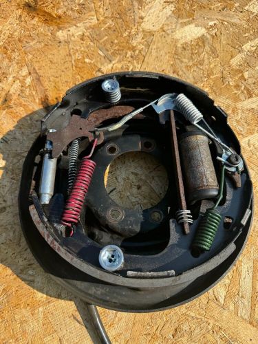 Ford Mustang 8.8 Rear Drum Brake Backing Plates Brake Shoes 87-93, US $174.95, image 12