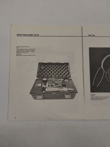 Cessna Piston Aircraft Special Tools Catalog-Original, US $19.95, image 4