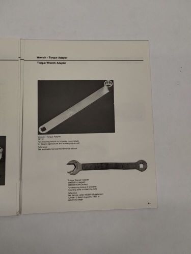 Cessna Piston Aircraft Special Tools Catalog-Original, US $19.95, image 18