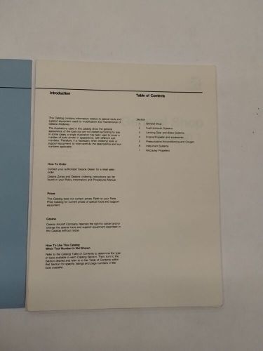 Cessna Piston Aircraft Special Tools Catalog-Original, US $19.95, image 19