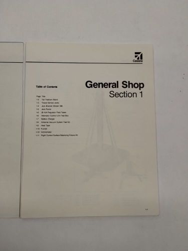 Cessna Piston Aircraft Special Tools Catalog-Original, US $19.95, image 20