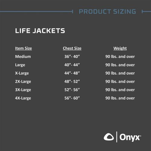 Onyx mesh classic sport adult 4xl life jacket vest, camo, absolute outdoors