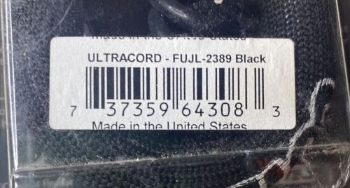 Float Eyes FUJL-2389 Ultra Cord Floating Tethercord / Lanyard (Black), US $13.95, image 3