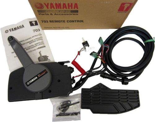 Genuine Yamaha 703 Outboard Remote Control Box with Power Trim 703-48207-25-00, US $289.00, image 2