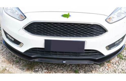 For Ford Focus 2012-2018 Carbon Fiber Front Bumper Lip Spoiler Bodykit Refit 3PC, US $219.25, image 2