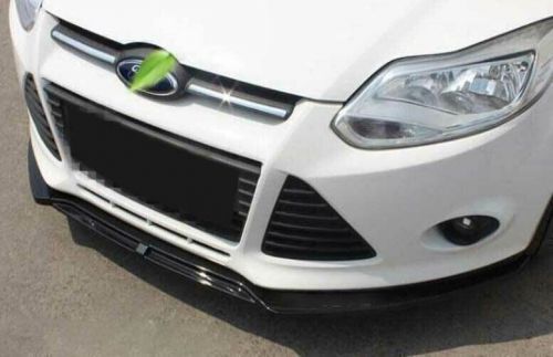For Ford Focus 2012-2018 Carbon Fiber Front Bumper Lip Spoiler Bodykit Refit 3PC, US $219.25, image 5