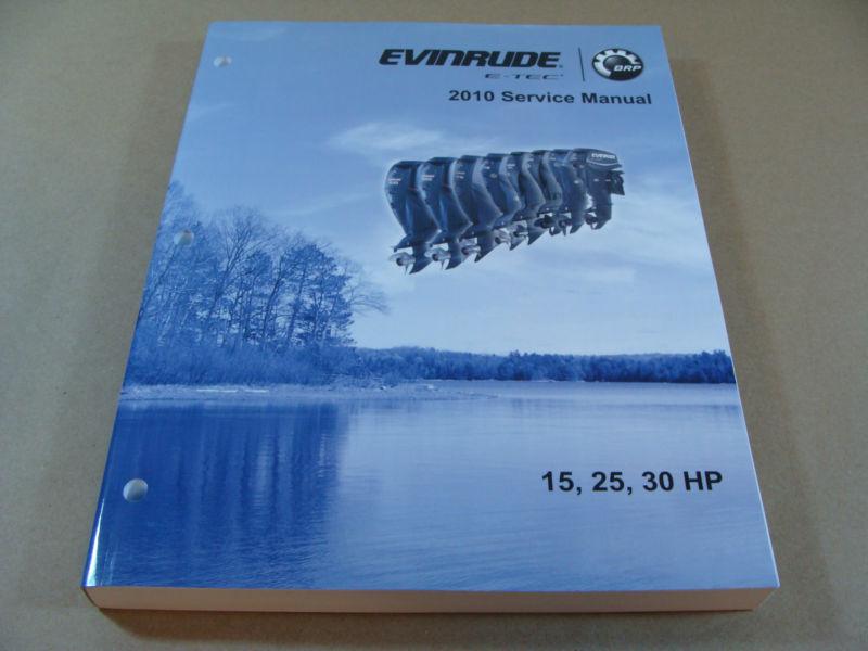 2010 brp / omc / evinrude is e-tec 15 25 30 hp service manual 5008146 outboard