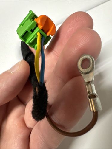 MERCEDES A209 W209 CLK Seat SRS BAG Wire Connector Plug Harness Green Orange, US $25.00, image 3