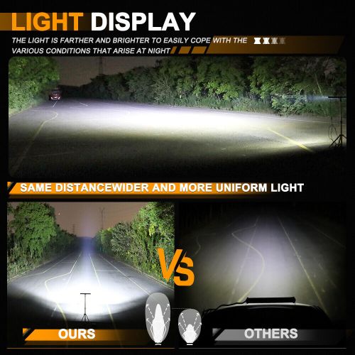 For can-am maverick x3 ultra slim curved 50" led light bar upper roof brackets