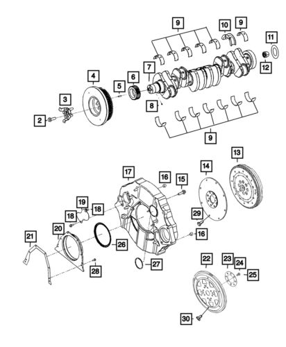 Genuine Mopar Transmission Adapter 68505584AA, US $855.27, image 5