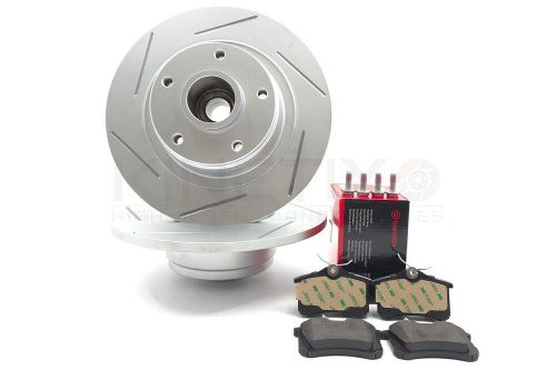 FOR RENAULT MEGANE SPORT 4 RS280 RS300 TROPHY GROOVED REAR BRAKE DISCS PADS, US $, image 5