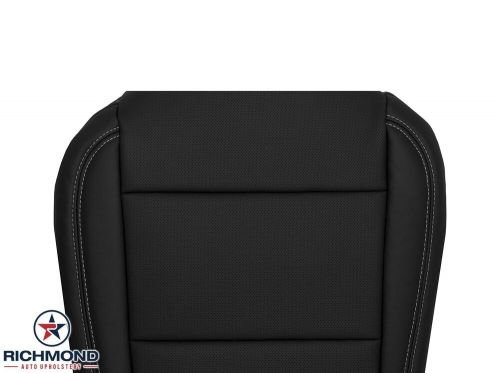 22-25 Chevy Silverado 1500 LTZ-Driver Bottom PERFORATED Leather Seat Cover Black, US $276.99, image 4
