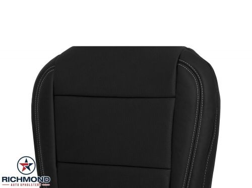 22-25 Chevy Silverado 1500 LTZ-Driver Bottom PERFORATED Leather Seat Cover Black, US $276.99, image 5