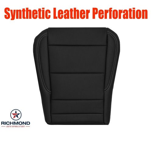 22-25 Chevy Silverado 1500 LTZ-Driver Bottom PERFORATED Leather Seat Cover Black, US $276.99, image 17